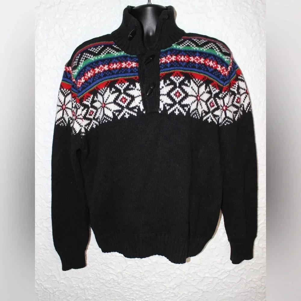 Vintage Polo Ralph Lauren Fair Isle Sweater XXL